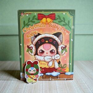 Christmas Baby Three 400% Collectible Figure Present Head